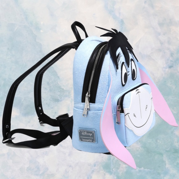 Loungefly Disney Winnie The Pooh Eeyore Figural Mini Backpack - Picture 2 of 7